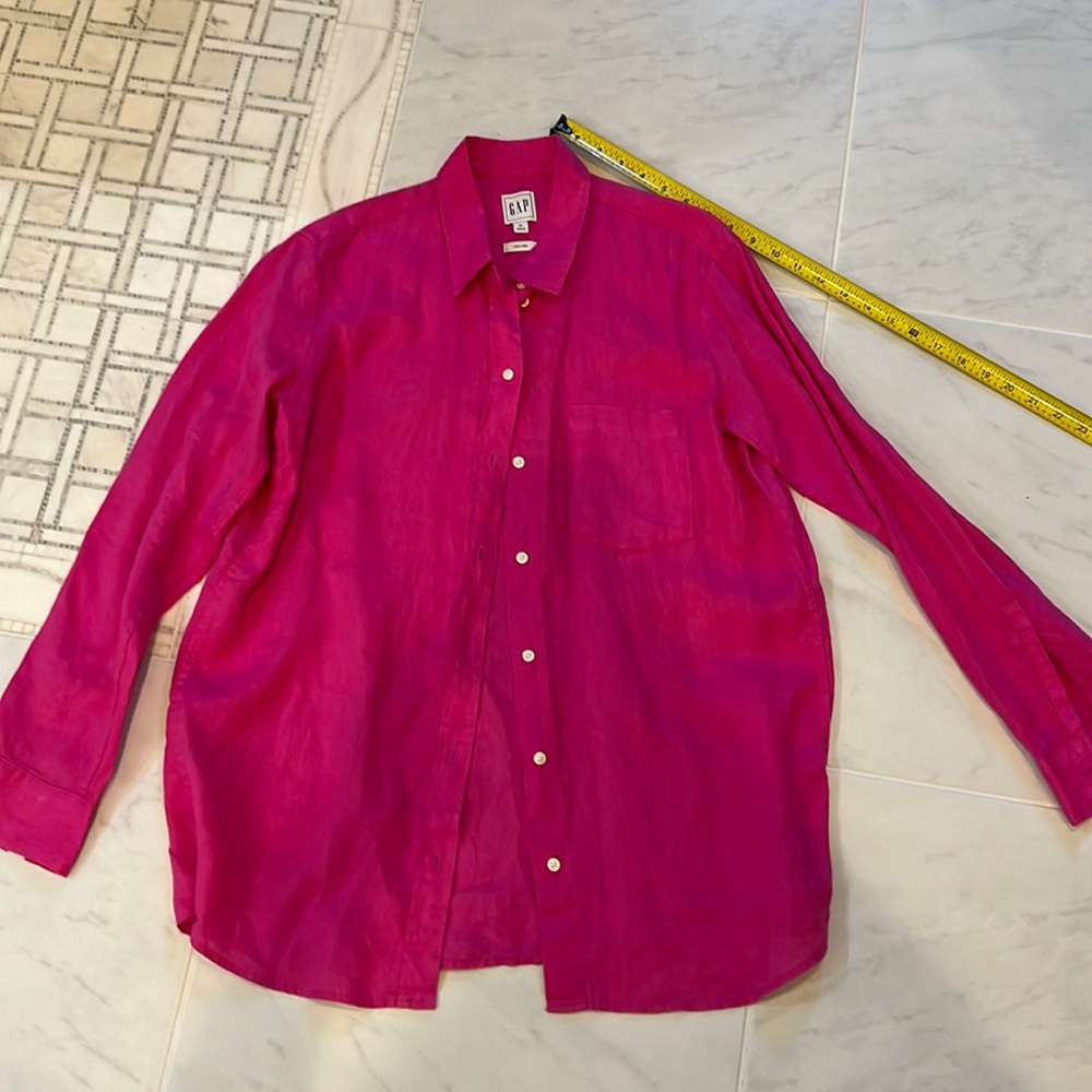 Gap women shirt linen